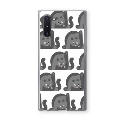 Cats: Samsung Galaxy Note 10 Transparant Hoesje