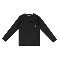 Lucky No. 7 Jongens shirt - Zwart - thumbnail