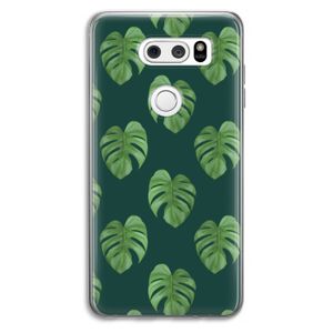 Monstera leaves: LG V30 Transparant Hoesje