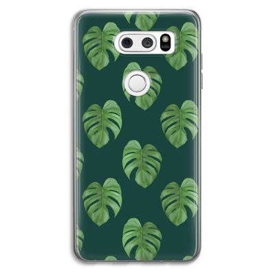 Monstera leaves: LG V30 Transparant Hoesje