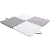 Tappeto da gioco - CANDIDE - Scalabile 3 in 1 - Grigio / Stelle