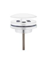 Low Fontein Afvoer Plug White 5/4 Mat-Wit