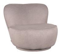 LABEL51 Fauteuil 'Bunny' Microfiber, kleur Taupe