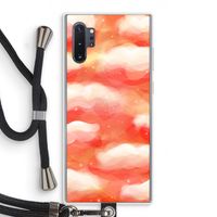 Lichte Wolken: Samsung Galaxy Note 10 Plus Transparant Hoesje met koord