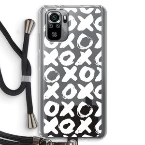 XOXO: Xiaomi Redmi Note 10S Transparant Hoesje met koord