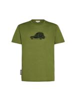 Icebreaker 150 Tech Lite SS Cosy Camper T-shirt Heren Sphagnum L