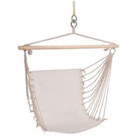 Hangstoel/hangende stoel beige 100 x 60 cm - thumbnail