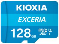 Kioxia EXCERIA microSDXC-kaart 128 GB UHS-I Schokbestendig, Waterdicht - thumbnail