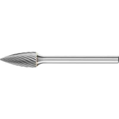 PFERD TOOLS 21222753 Freesstift Spitsboog Lengte 43 mm Afmeting, Ø 6 mm Werklengte 13 mm Schachtdiameter 3 mm