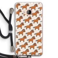 Pony: HTC U Play Transparant Hoesje met koord Pony: HTC U Play Transparant Hoesje met koord