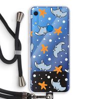 Manta: Huawei Y6s Transparant Hoesje met koord