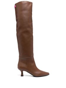 3juin bottes en cuir 65 mm - Marron