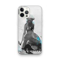 I will not feel a thing: iPhone 12 Pro Max Transparant Hoesje