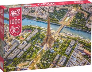 View over Paris Eiffel Tower Puzzel 1000 Stukjes