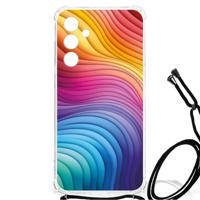 Shockproof Case voor Samsung Galaxy A55 Regenboog - thumbnail