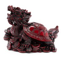 Beeld Feng Shui Draken Schildpad voor Rijkdom (100 mm)
