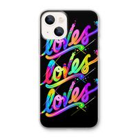 Loves: iPhone 13 mini Transparant Hoesje