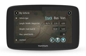 TomTom GO Professional 520 Navigatiesysteem voor vrachtwagens 13 cm 5 inch Europa