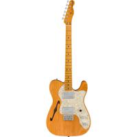 Fender American Vintage II 1972 Telecaster Thinline Aged Natural MN elektrische gitaar met koffer