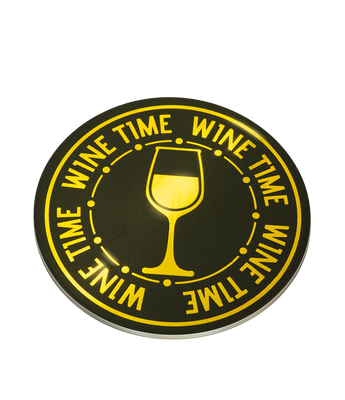 Glossy coasters - Wine time!