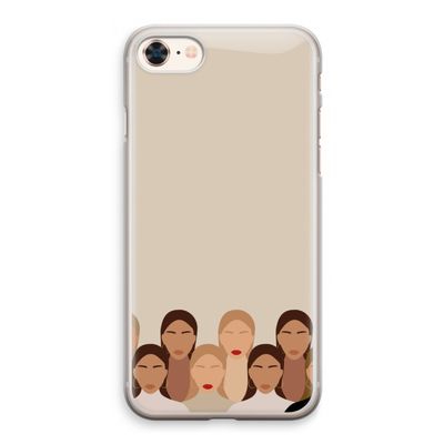 Girls girls girls: iPhone 8 Transparant Hoesje