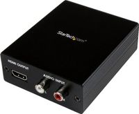 .com Component  VGA-video en audio-naar-HDMI-converter - PC-naar-HDMI - 1920x1200 - Videoconverter - componentvideo, VGA - HDMI - zwart - thumbnail