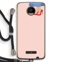 High heels: Motorola Moto Z Force Transparant Hoesje met koord