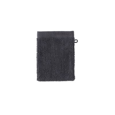 Seahorse Ridge Washand 16x21cm - granite - Set van 3 Seahorse Ridge Washand 16x21cm - granite - Set van 3