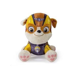 Gele Paw Patrol Engelse Bulldog knuffel 15 cm   -