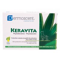 Dermoscent Keravita Tabletten voor hond en kat 3 x 30 tabletten - thumbnail