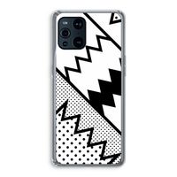 Pop Art #5: Oppo Find X3 Transparant Hoesje
