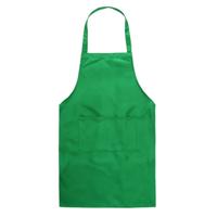 2st keuken chef schorten koken bakken schort met zakken (groen)