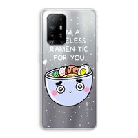 I'm A Hopeless Ramen-Tic For You: Oppo A95 5G Transparant Hoesje