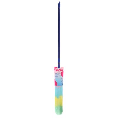 Sorbo Plumeau - multikleur - kunststof - 115 cm - met telescoopsteel