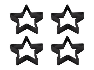 ECHTWERK Tafel accessoires (servetringen van ed, Zwart, 4-delig)