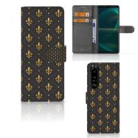 Sony Xperia 5III | Telefoon Hoesje | Franse Lelie | Portemonnee hoesje