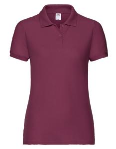 Fruit Of The Loom F517 Ladies´ 65/35 Polo - Burgundy - XS
