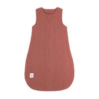 Lässig Zomerslaapzak Muslin Baby GOTS - rosewood 0-2 mnd maat 50/56