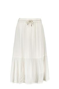 Like Flo Meisjes maxi rok viscose linnen - Wit