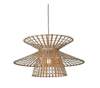Hanglamp Machu Picchu - Naturel - Ø57cm
