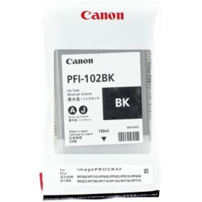 Canon PFI-102 BK Kleur Zwart