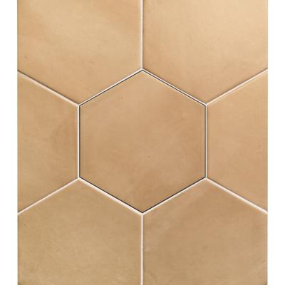 Wandtegel Clay Hexagon Straw 17.5x20.2 cm Stardos