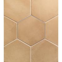 Wandtegel Clay Hexagon Straw 17.5x20.2 cm Stardos