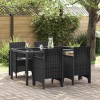 Tuinstoel 4 pcs Antraciet 53 x 49 x 85 cm PP