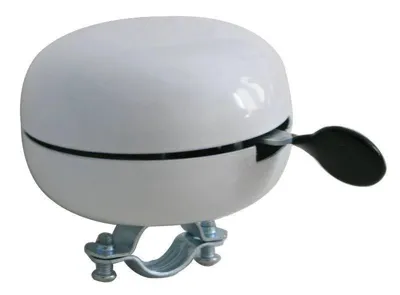 Nietverkeerd Fietsbel Ding-Dong Ø80mm - Wit