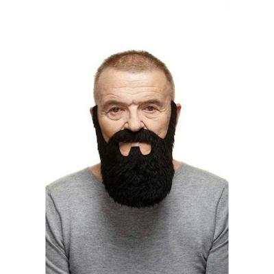 Valse baard My Other Me Zwart