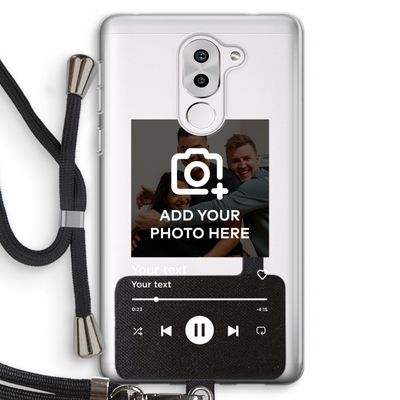 Music Player: Honor 6X Transparant Hoesje met koord