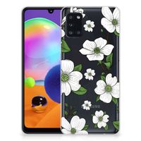 Samsung Galaxy A31 TPU Case Dogwood Flowers