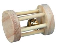 TRIXIE SPEELROL HOUT MET BEL TRIXIE SPEELROL HOUT MET BEL