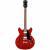 Guild Newark St. Collection Starfire I DC Cherry Red semi-akoestische gitaar